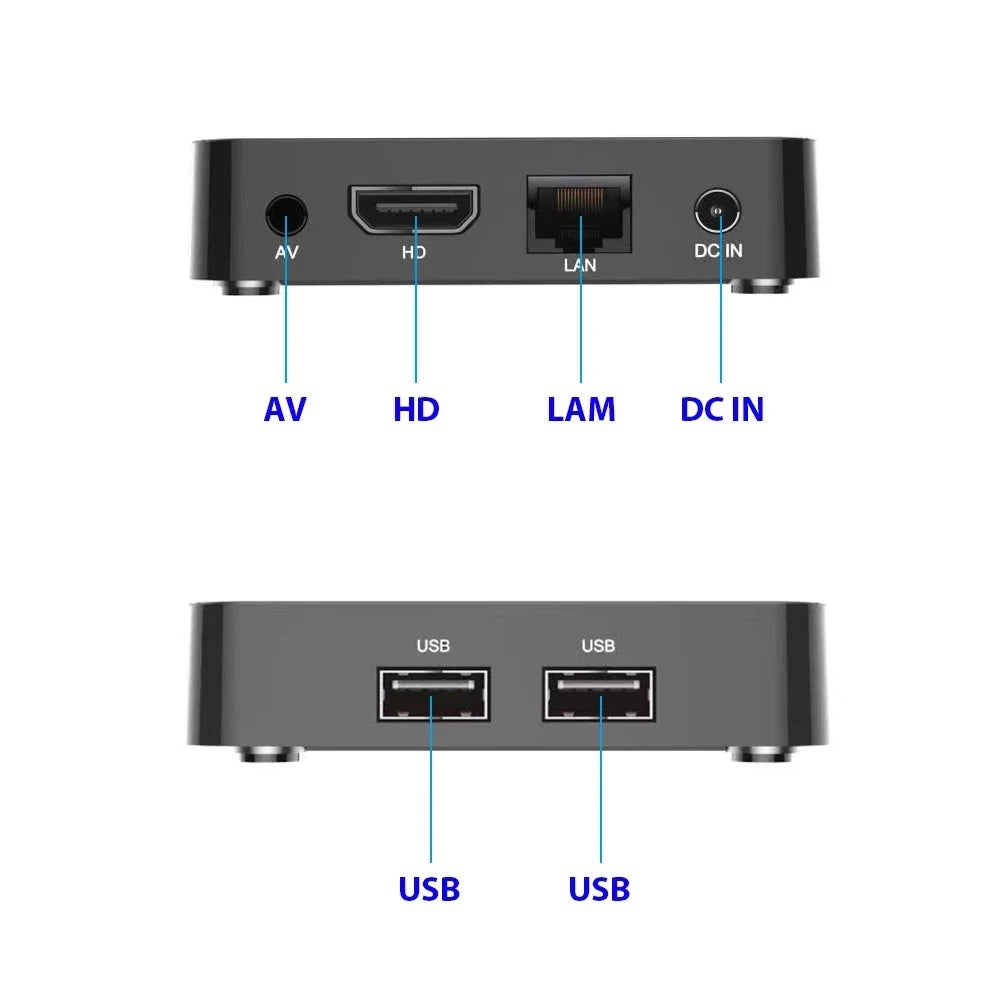 Smart TV Box 4G 5G WIFI BT5.0 Android 10.0 TV BOX Media Player Q5 Allwinner H313 HD 4K Set Top Box Voice Remote