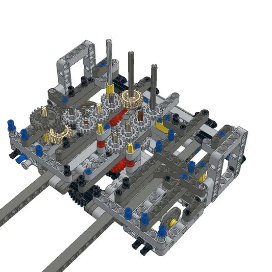 MOC-24566 nouveau 42055 Slick seau roue pelle grue modèle 3944 pièces bloc de construction jouets enfants jouets garçon cadeaux de noël