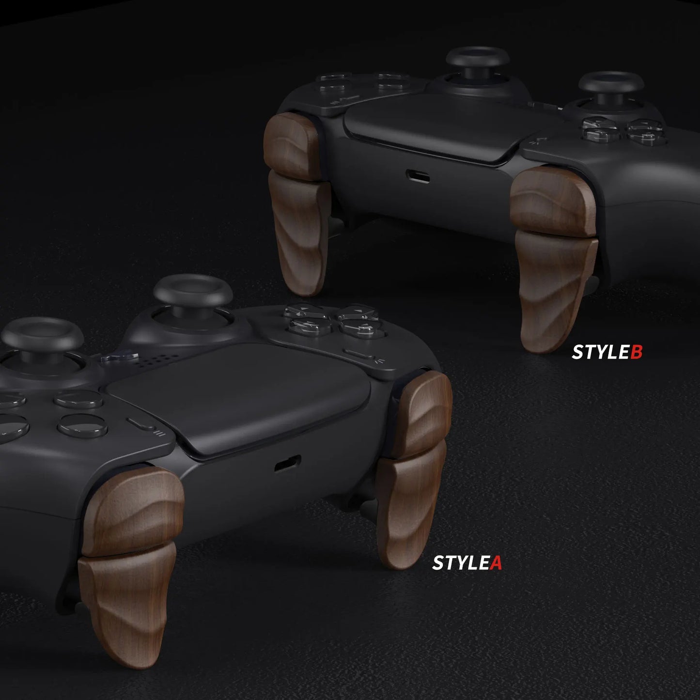 PlayVital DUNE-Launched Button Extension Kit, Trigger Stop, PS5 Controller, PS Portal, PS5 Edge, 3 Colors, 2 Pairs