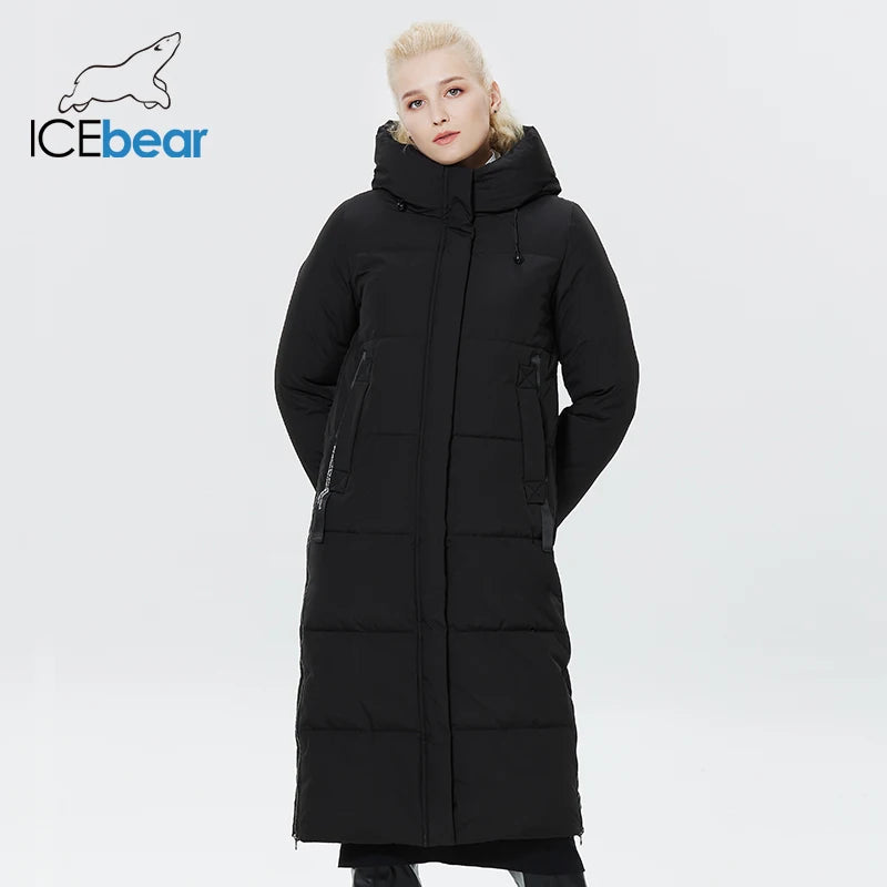 ICEbear-Parkas à capuche en coton pour femmes mode, 2023