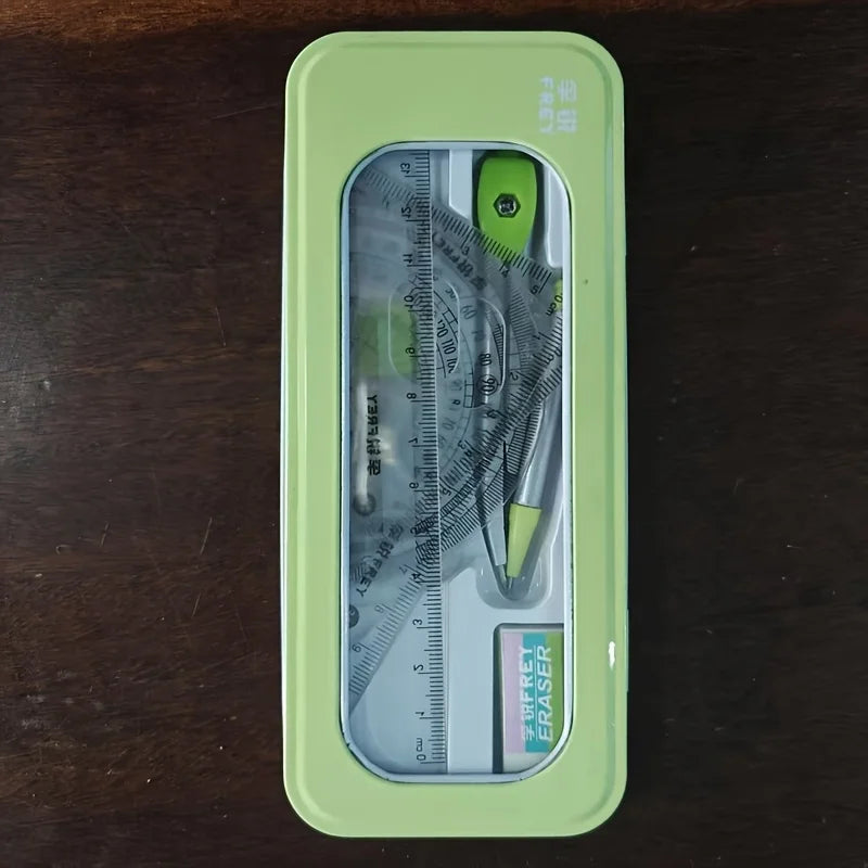 Ensembles de compas et de règles de 7 pièces,