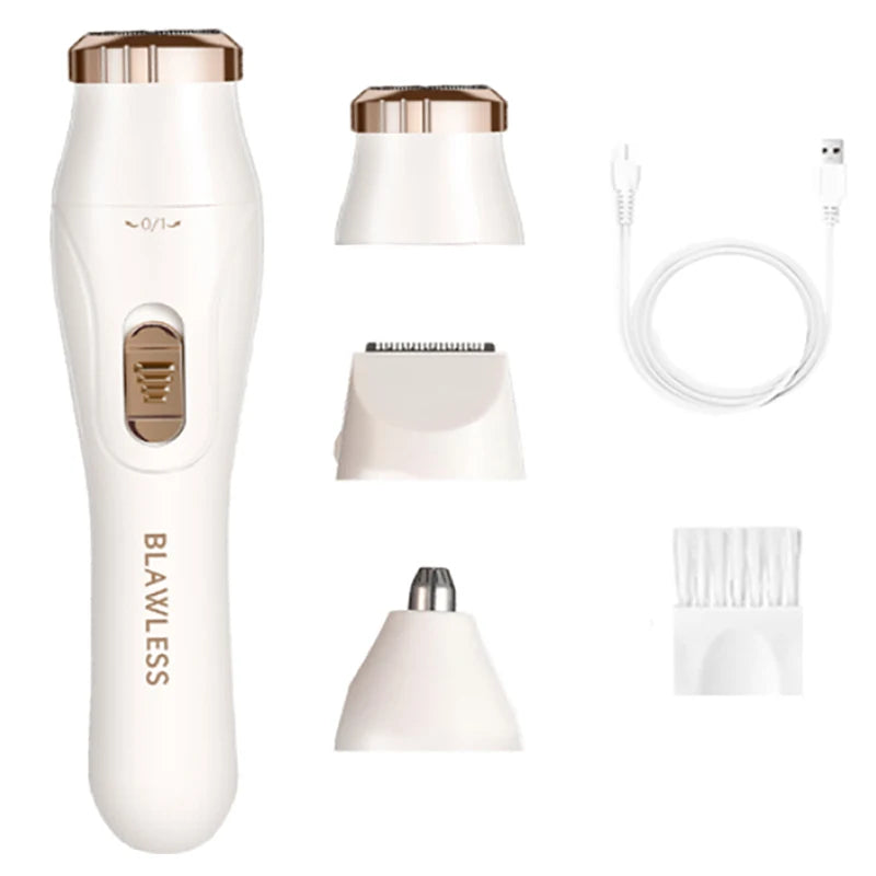 Rasoir électrique pour femmes rasoir féminin tondeuse Bikini rasoirs pour dames corps aisselles jambes Portable épilateur indolore