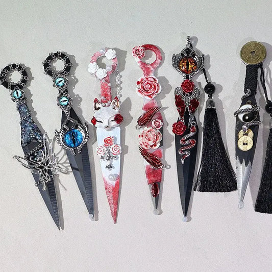 Lettres ventilées en acier inoxydable, épée n'a pas été aiguisée,