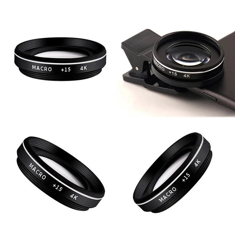 Objectif Macro 37MM 15X 4K HD
