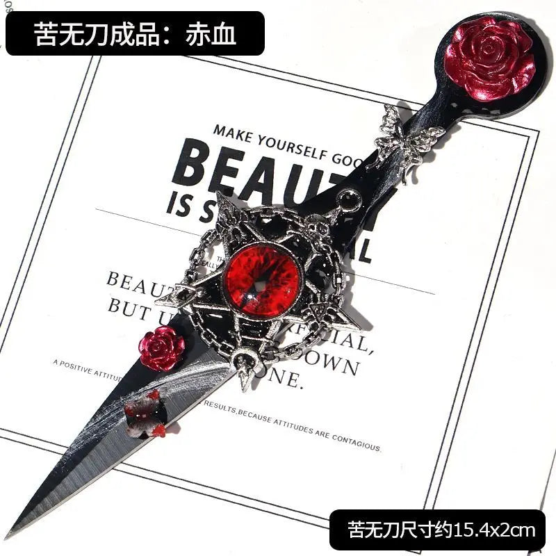 Lettres ventilées en acier inoxydable, épée n'a pas été aiguisée,