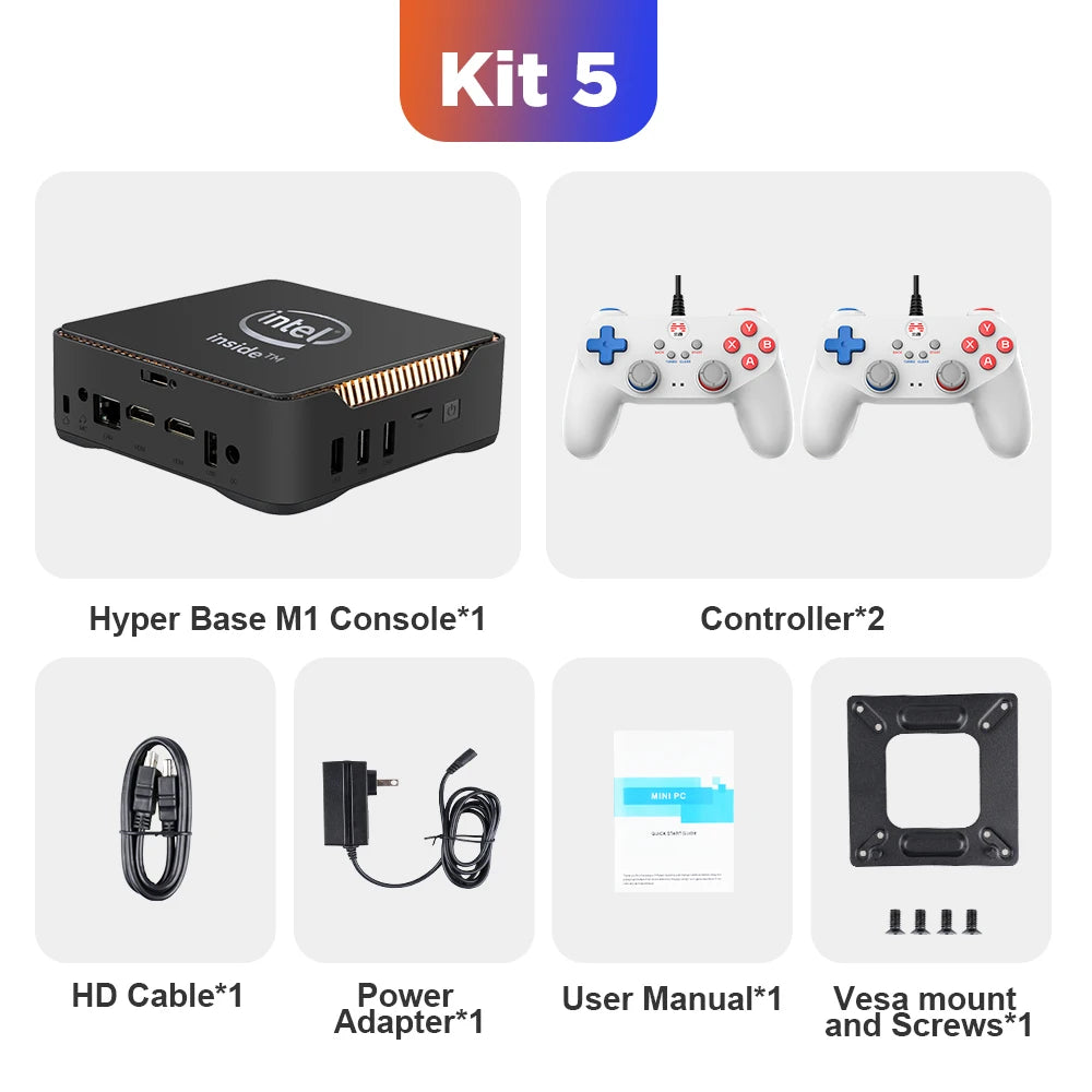 Console de jeu vidéo rétro WIN 11 Pro, Batocera OS N100, MINI PC Box, disque dur 2 To, 52000 + jeux, 80 + émulateurs pour PS3, PS2, PS1, WII