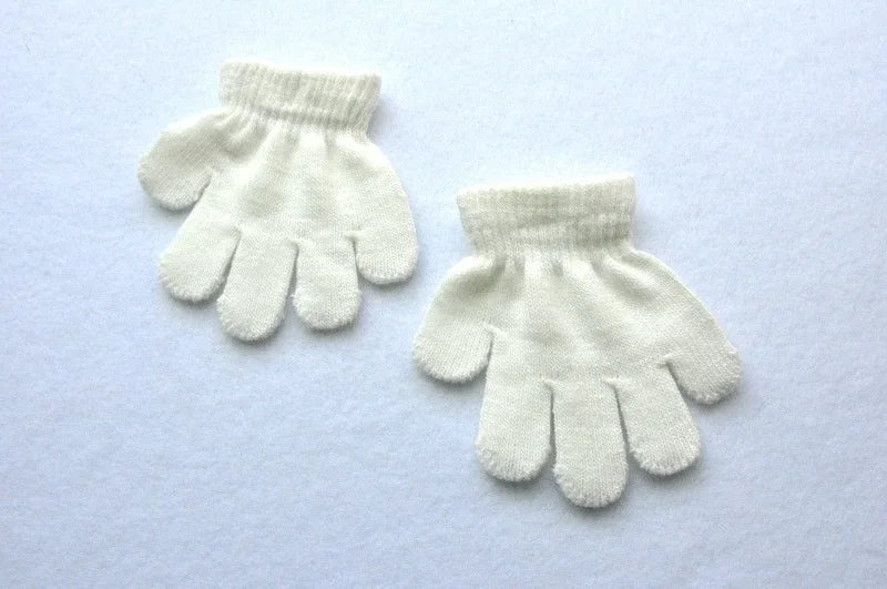 Gants Chauds d'Hiver en Acrylique pour Bébé Fille et Garçon de 1 à 3 Ans