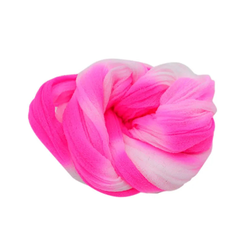 Lot de 5 pièces de bas de fleur en Nylon multicolore, rond, matériau de traction, accessoire fait à la main, artisanat de fleurs pour mariage à la maison