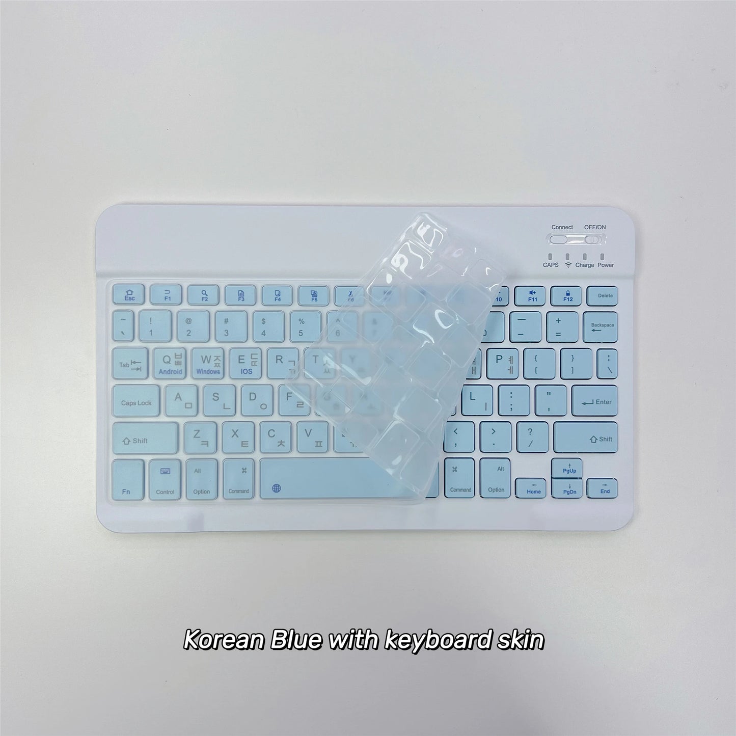 Clavier Bluetooth ultra-fin de langue coréenne à 78 touches