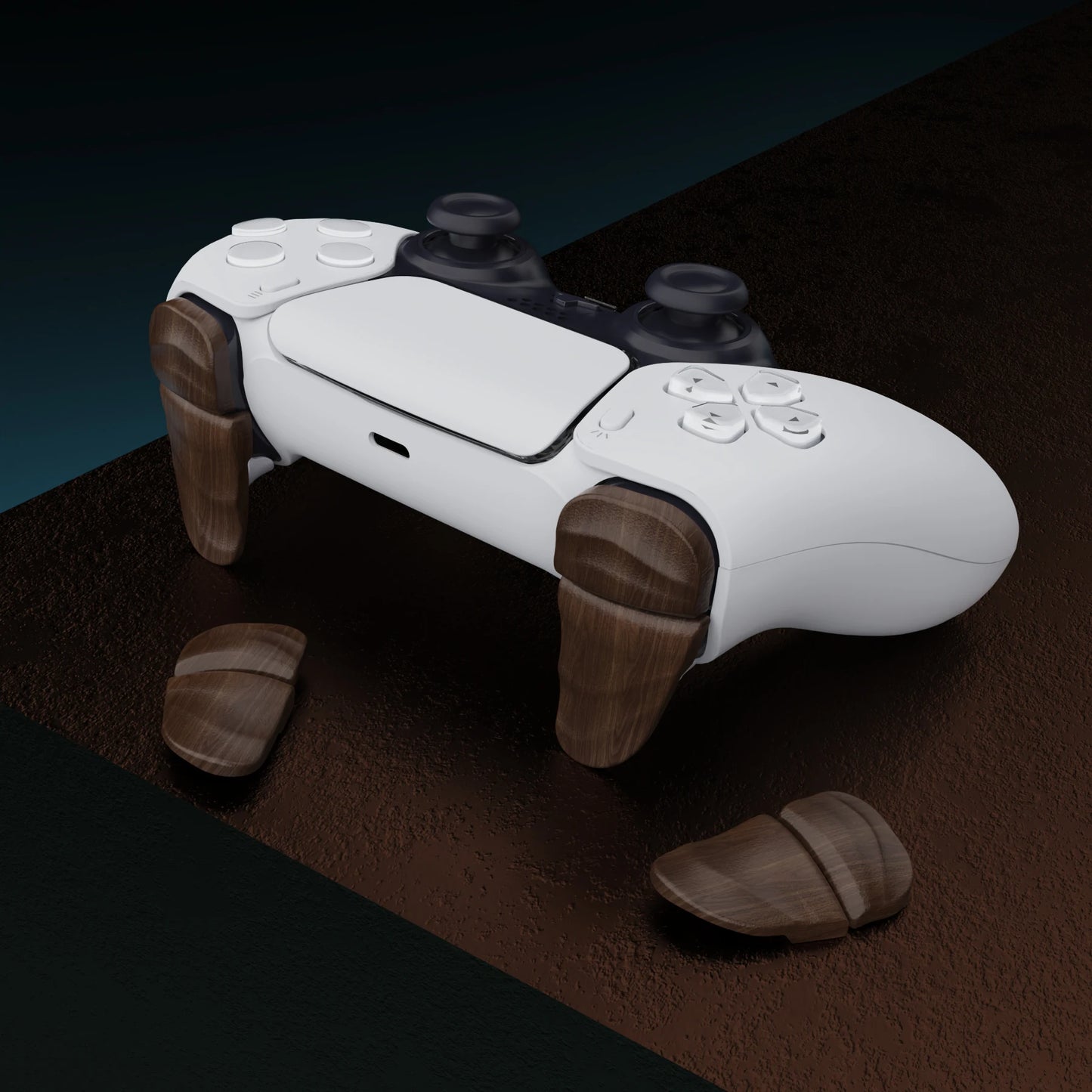 PlayVital DUNE-Launched Button Extension Kit, Trigger Stop, PS5 Controller, PS Portal, PS5 Edge, 3 Colors, 2 Pairs