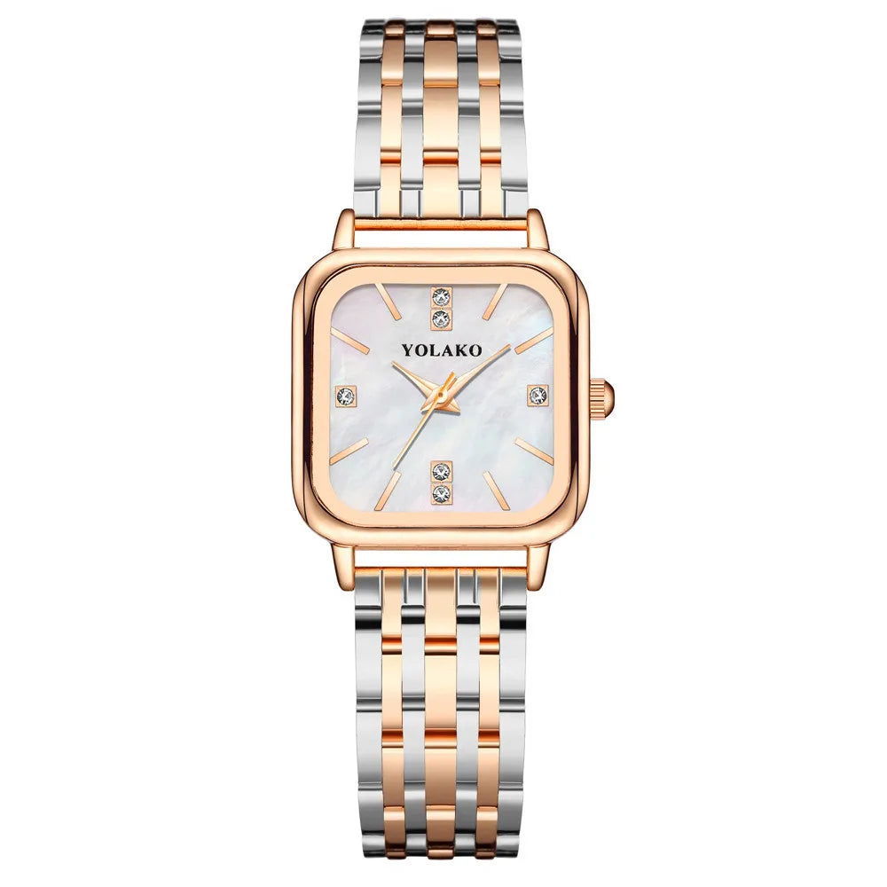 MAYZHISU-Montres simples pour femmes, montre fine rétro, montre-bracelet de luxe à quartz