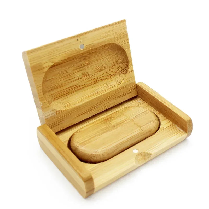 clé USB JASTER en bois graver