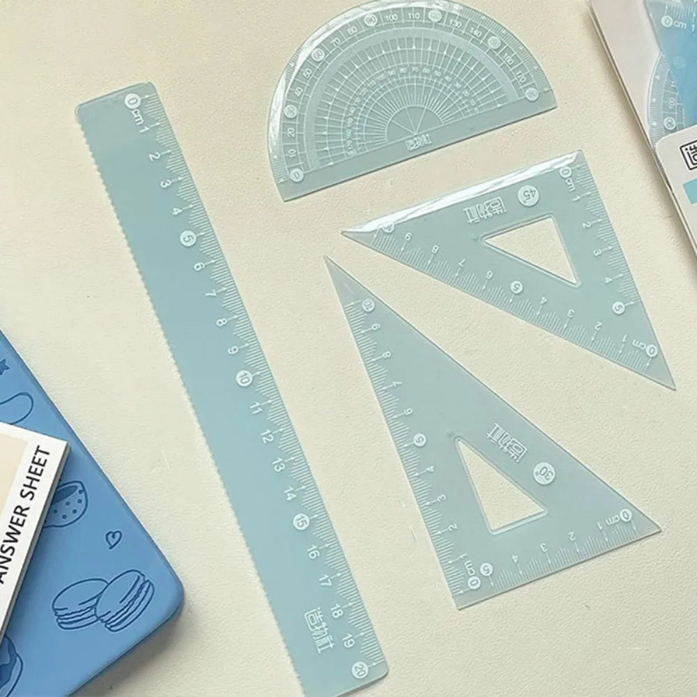 Ensemble de règles de 4 pièces/ensemble 15/20CM,