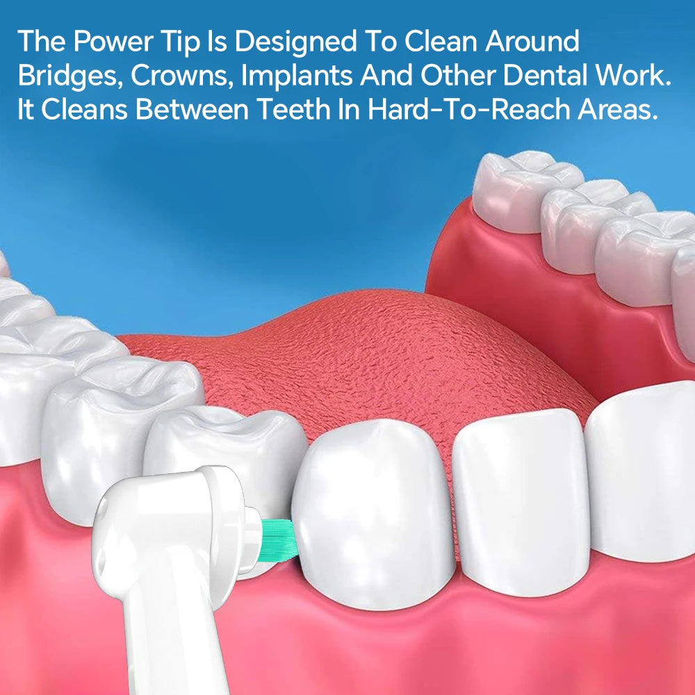 Têtes de brosse à dents interdentaires compatibles avec la brosse à dents électrique Oral B
