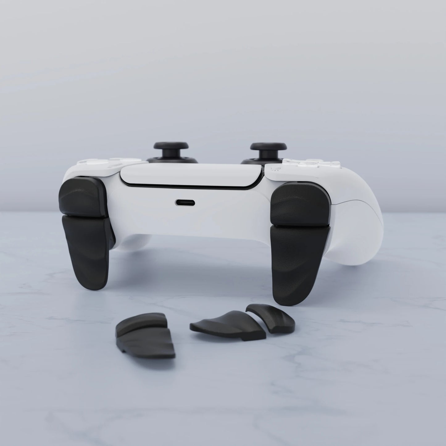 PlayVital DUNE-Launched Button Extension Kit, Trigger Stop, PS5 Controller, PS Portal, PS5 Edge, 3 Colors, 2 Pairs