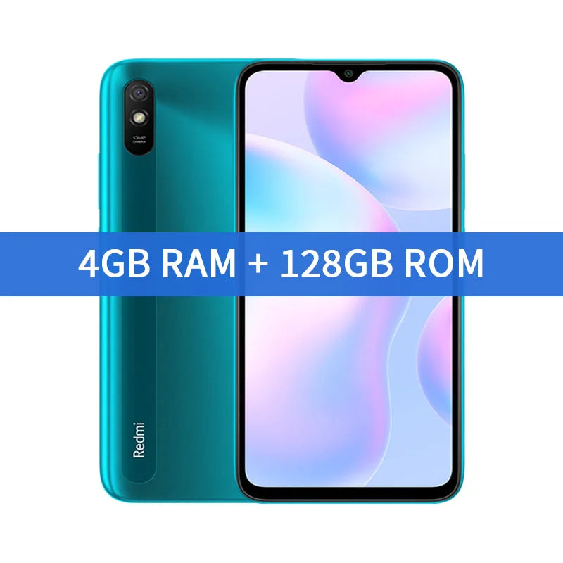 Xiaomi Redmi 9A Global Rom Smartphone 4GB/6GB 64GB/128GB 5000mAh 6.53 inch MTK Helio G25 Octa Core 13MP 4G Smartphone Used Phone