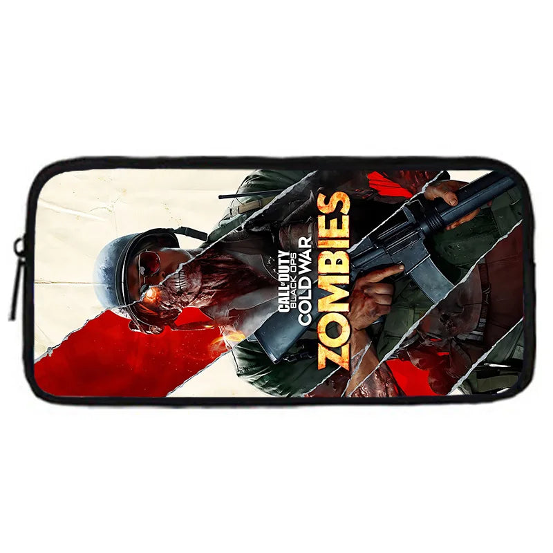 Sacs à dos Calls of Duty, trousse à crayons,