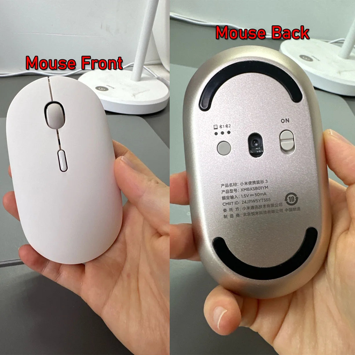 Original Xiaomi Mijia souris Portable optique sans fil Bluetooth