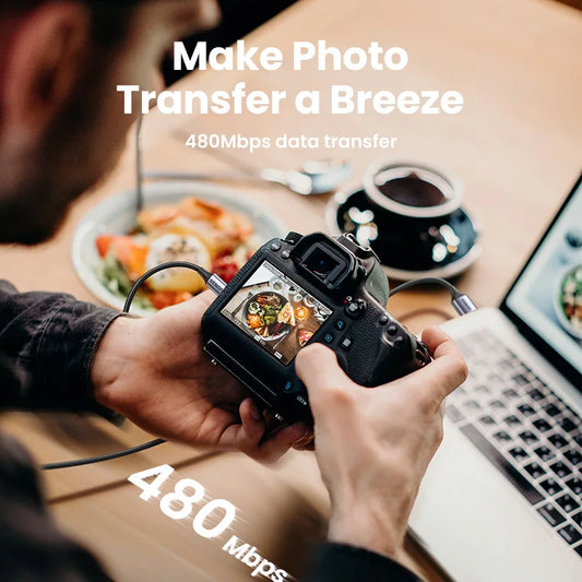 Ugreen – Mini câble USB vers USB, chargement rapide de données