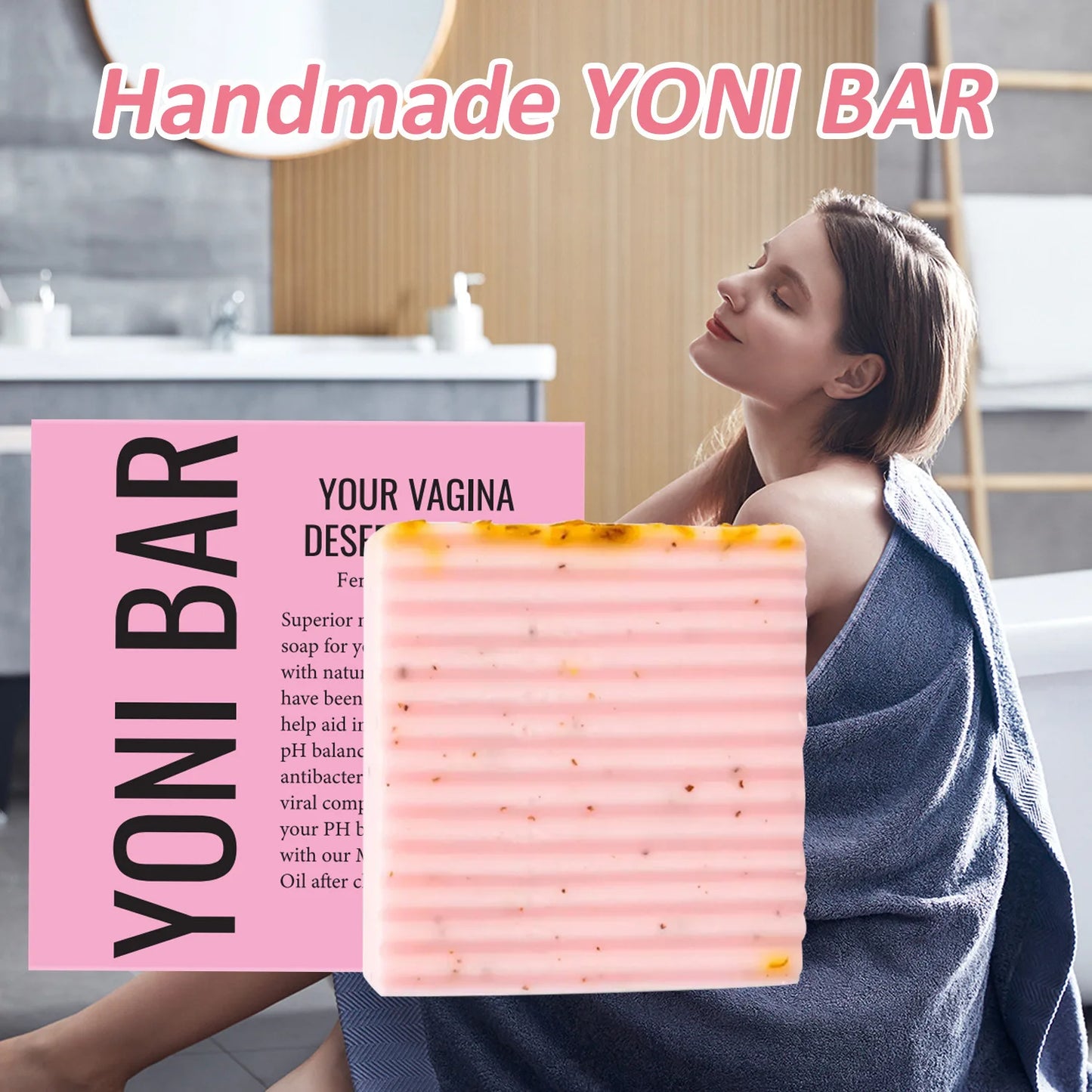 Savon de lavage pour le visage et le corps, barre de savon, nettoyage en profondeur, savon hydratant pour femmes, déodorants de lavage, savon de soin Vaginal