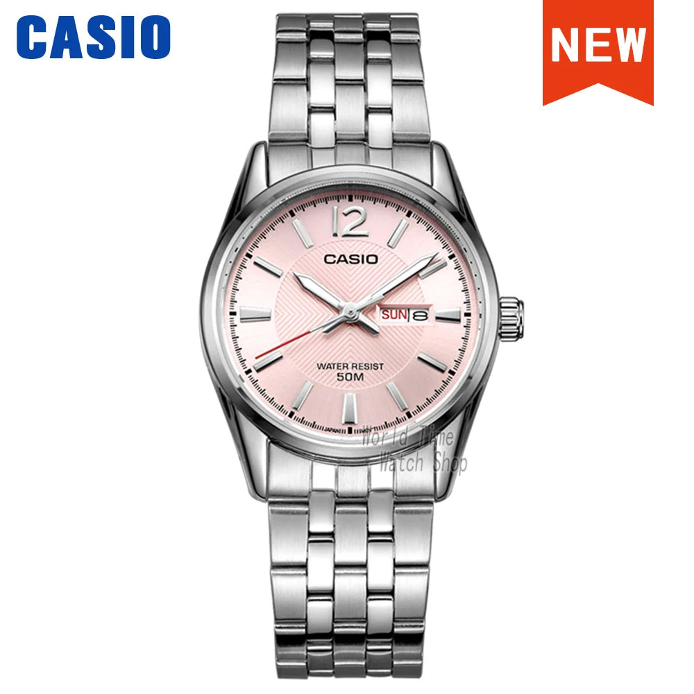 Casio montre femmes montres top marque de luxe ensemble étanche Quartz