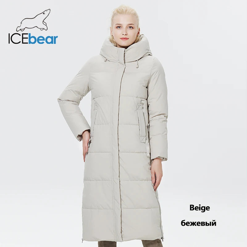 ICEbear-Parkas à capuche en coton pour femmes mode, 2023