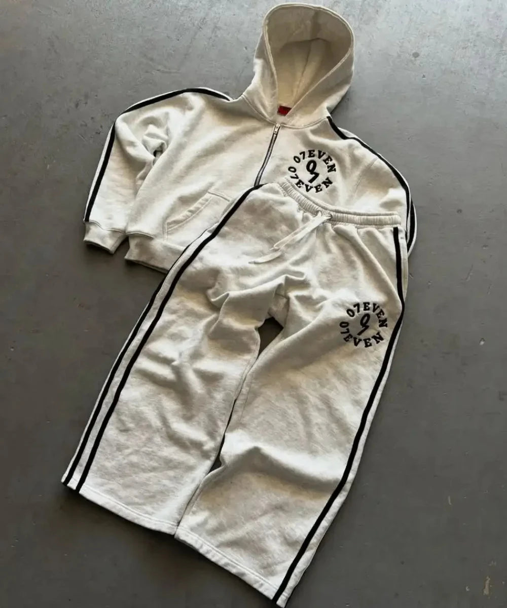 Y2K – costume rétro décontracté pour hommes, européen et américain, brodé, ample, mode, vêtements de sport gothiques, vêtements de rue, offre spéciale