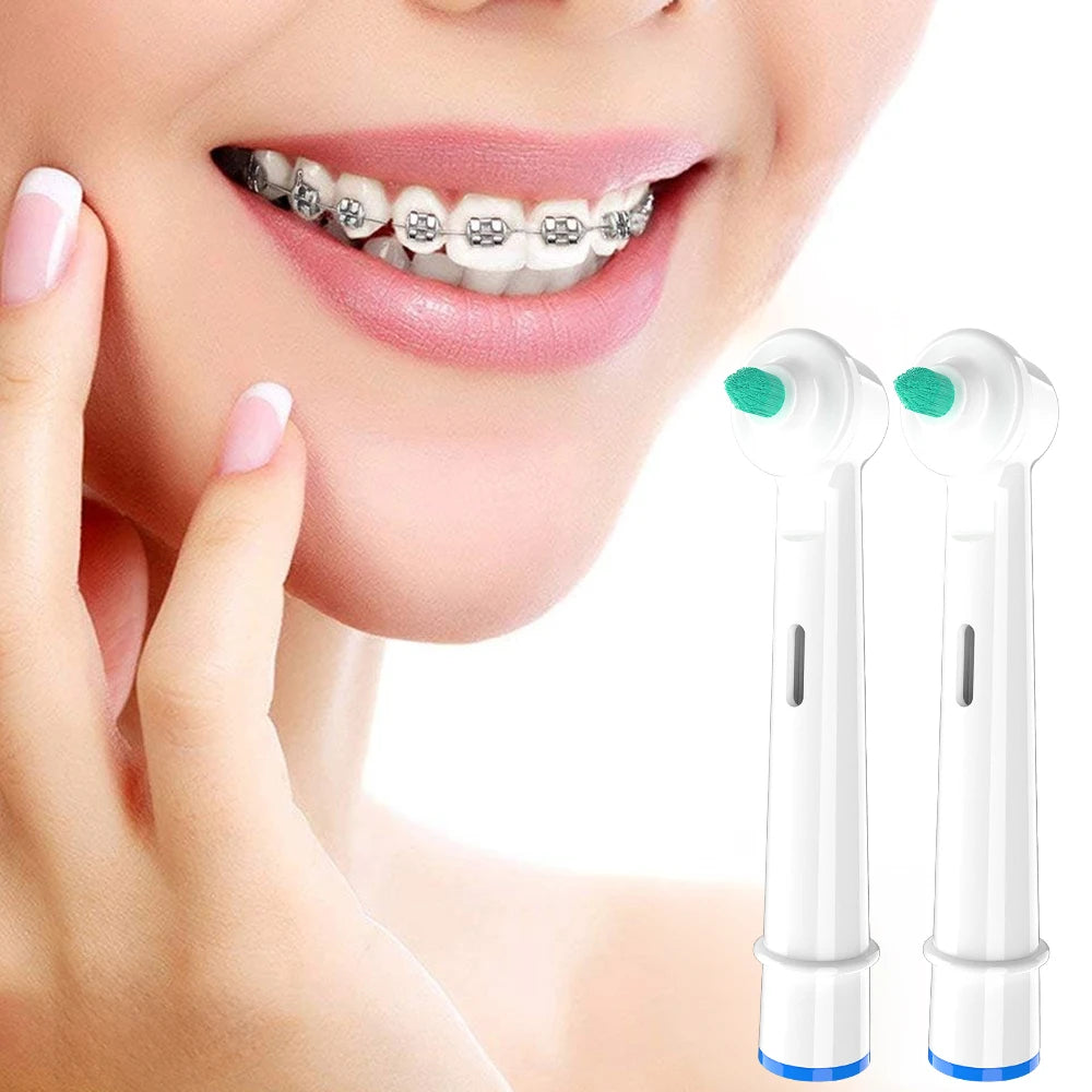 Têtes de brosse à dents interdentaires compatibles avec la brosse à dents électrique Oral B