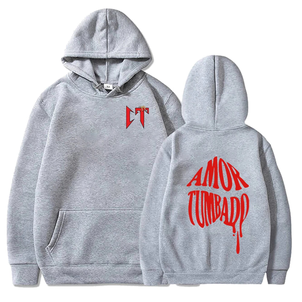 Le plus chaud CT paresseux imprimé Corridos Tumbados sweat à capuche pour homme femmes Natanael Cano vêtements à capuche nouveau Design sweat à capuche de Style de rue