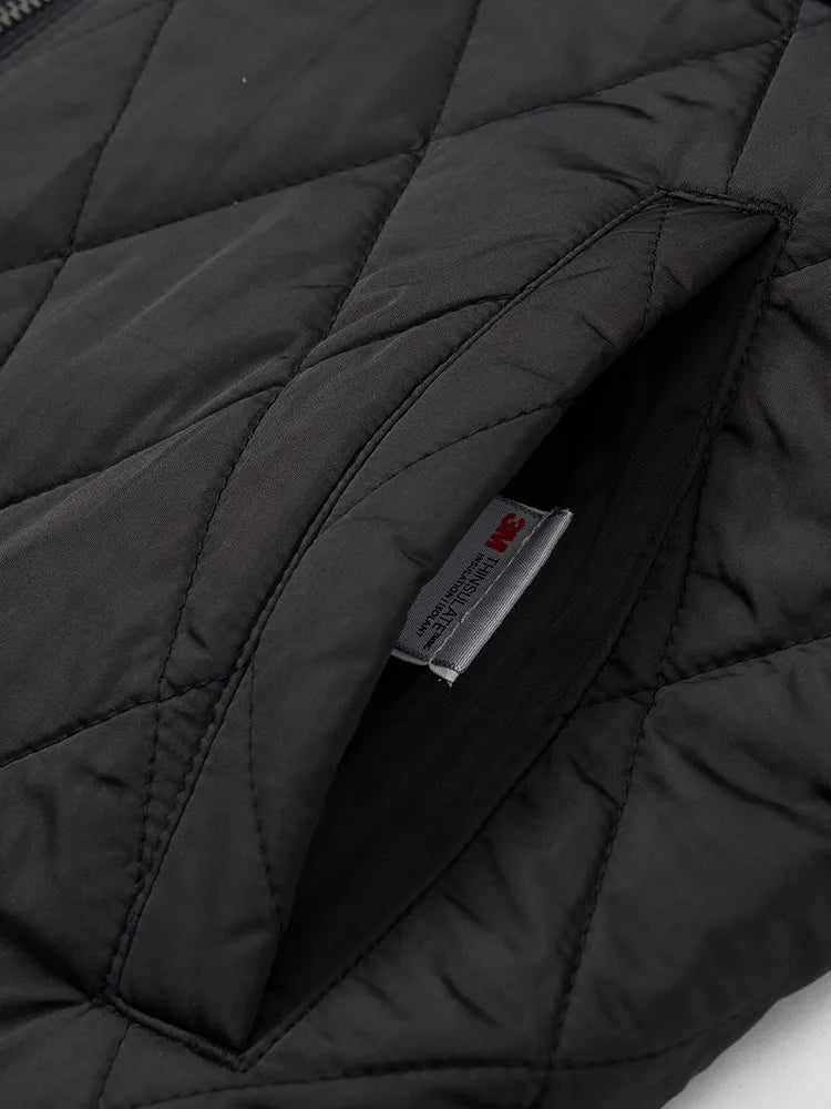 SIMWOOD 2025 automne hiver nouveau surdimensionné hommes réversible manteau bouffant thermique chaud 3M ™ Vestes en tissu Thinsulate