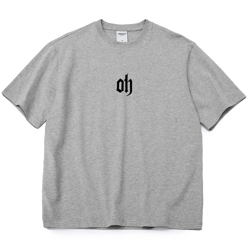 Hirsionsan-Économie en coton doux pour femmes, Économie basiques à manches courtes, Économie décontractés pour femmes, Lettre graphique chic, Pull simple, Été