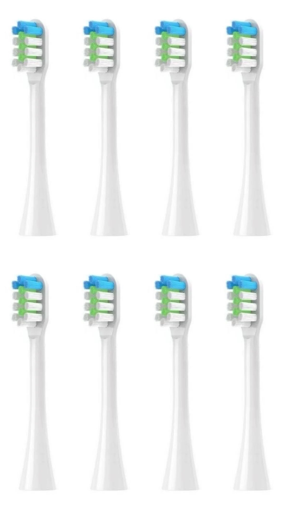 Têtes de brosse à dents de rechange pour brosse à dents électrique sonique nandme nx8000, tête de brosse à dents à poils souples DuPont, 4/8/16 pièces