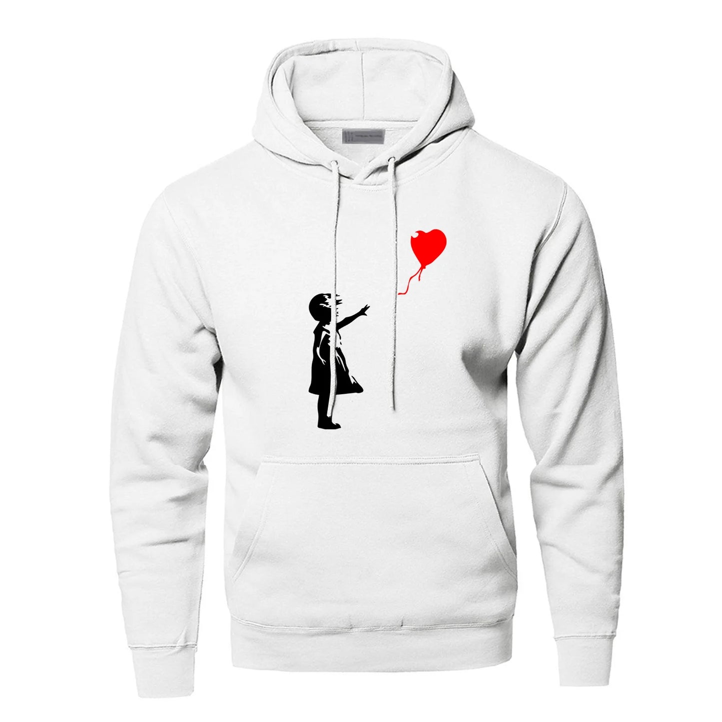 Banksy Love – sweat à capuche pour homme et fille, sweat-shirt Kcco, imprimé, chaud, hiver, automne