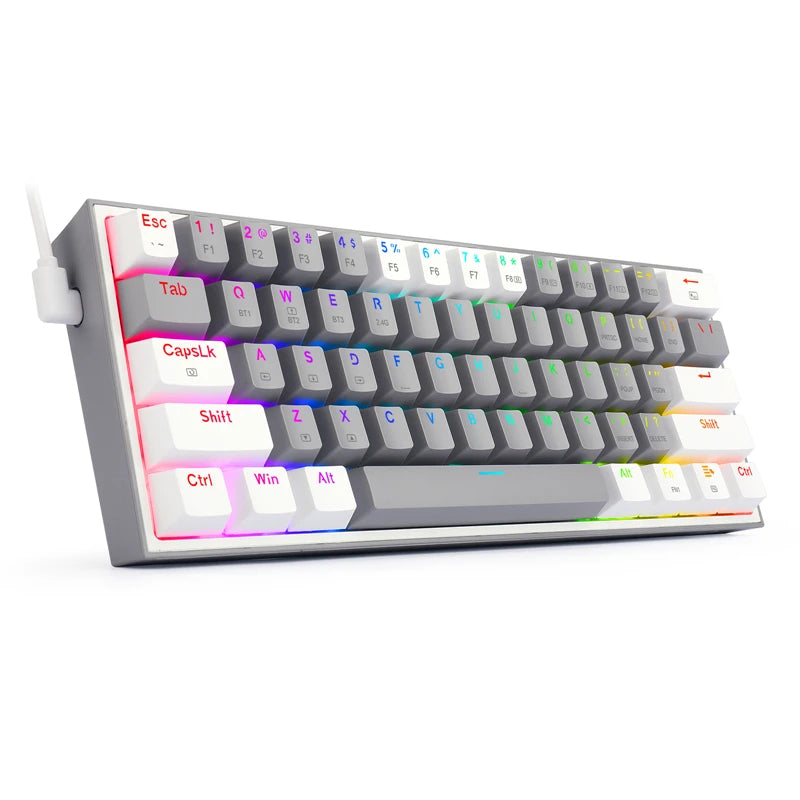 Redragon K616 Pro TKL clavier mécanique rvb sans fil 5.0 BT/2.4 Ghz/filaire trois Modes 60% clavier Bluetooth commutateur rouge linéaire