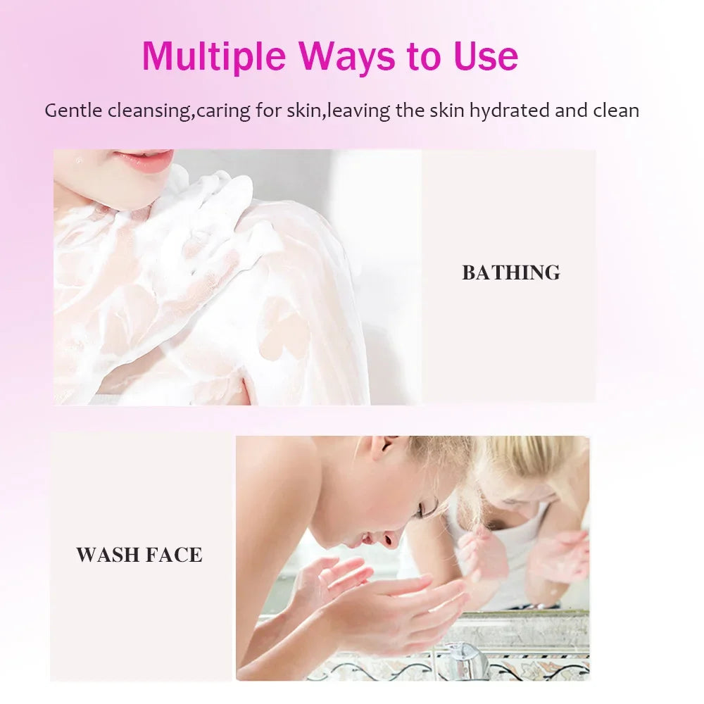 Savon de lavage pour le visage et le corps, barre de savon, nettoyage en profondeur, savon hydratant pour femmes, déodorants de lavage, savon de soin Vaginal