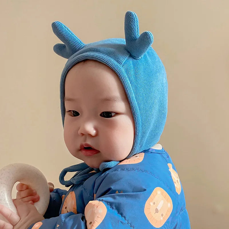 Mignon chat oreille bébé chapeau automne hiver doux bébé garçon fille casquette oreille couleur unie Protection chapeaux nouveau-né Bonnet Bonnet Enfant