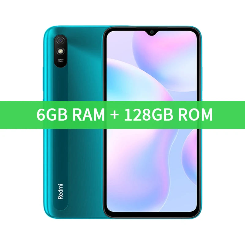 Xiaomi Redmi 9A Global Rom Smartphone 4GB/6GB 64GB/128GB 5000mAh 6.53 inch MTK Helio G25 Octa Core 13MP 4G Smartphone Used Phone