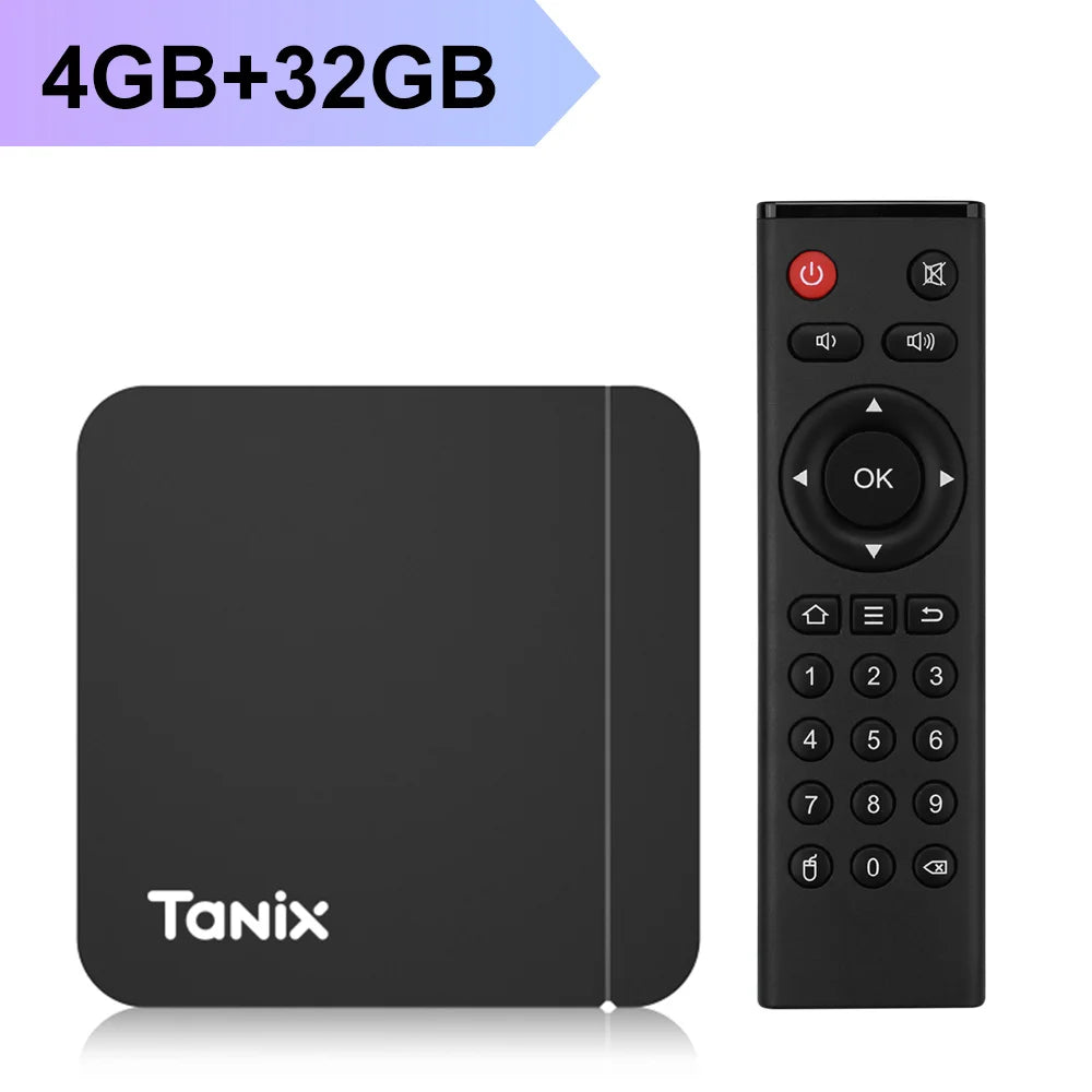 Tanix-Boîtier Smart TV W2 Amlogic S905W2, Android 11.0, Lecteur MultiXXL, Wifi, HDR, 10 + 4 Go, 32 Go, 2G, 16G