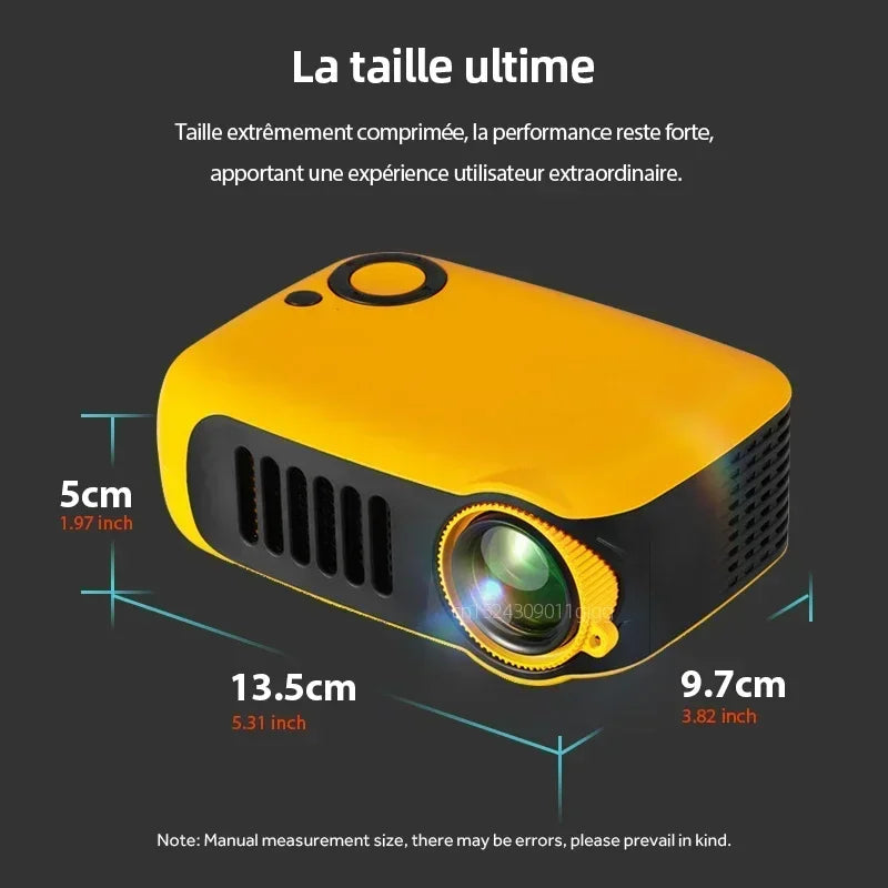 1080P 4K 3D LED Video Projectors Home Cinema Theater Game Laser Beamer Smart TV BOX Via HD Clear New