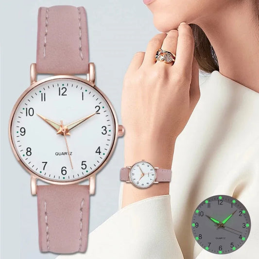 montre pour femme mode décontracté Simple Vintage petit cadran Quartz