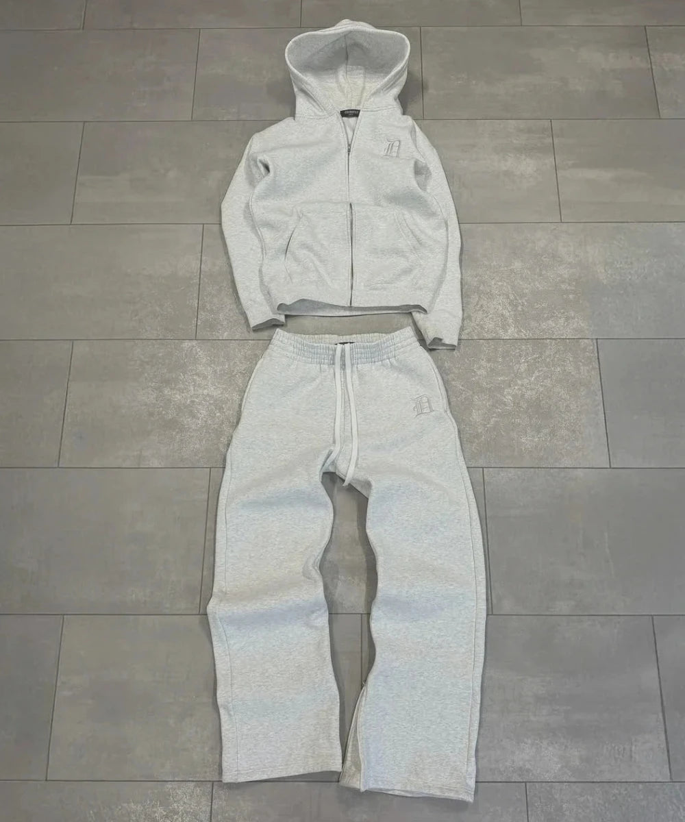 Y2K – costume rétro décontracté pour hommes, européen et américain, brodé, ample, mode, vêtements de sport gothiques, vêtements de rue, offre spéciale