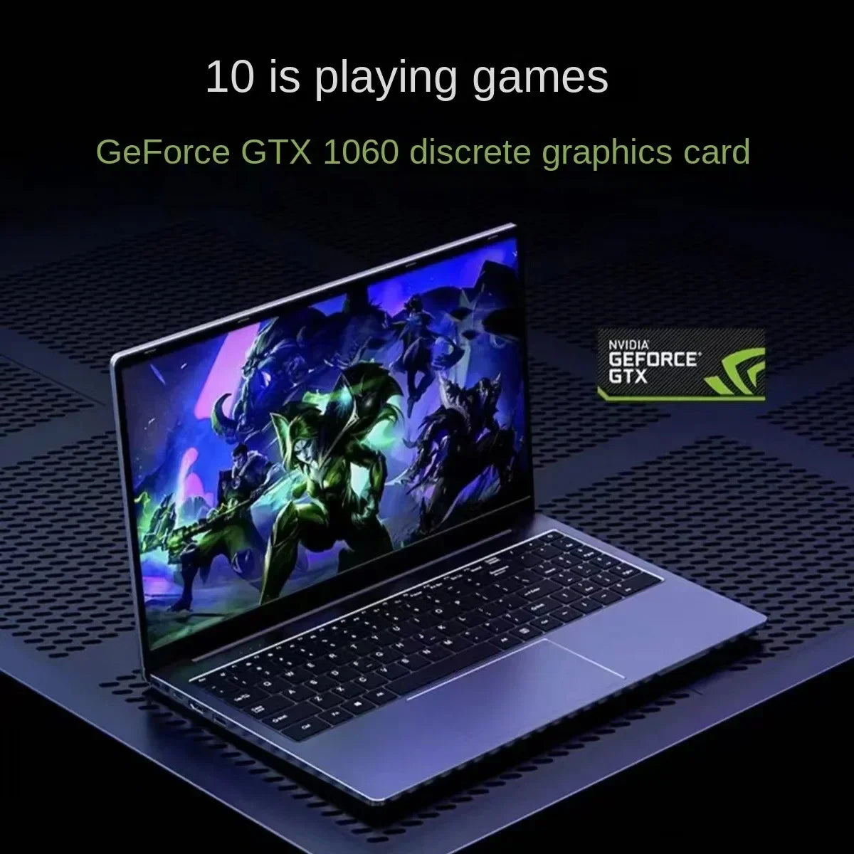 NVIDIA GeForce GTX 1060 4G Max 32GB ordinateurs portables Windows 10 11 Pro ordinateur bureau Netbook 15.6 pouces Gen Intel 12th N95 5G WiFi