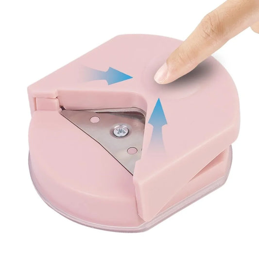 Machine de découpe de trous de papier arrondis à rayon de coupe-papier pour Photos de Film scellé en plastique, coupe-Photo incurvé à feuilles mobiles, papeterie