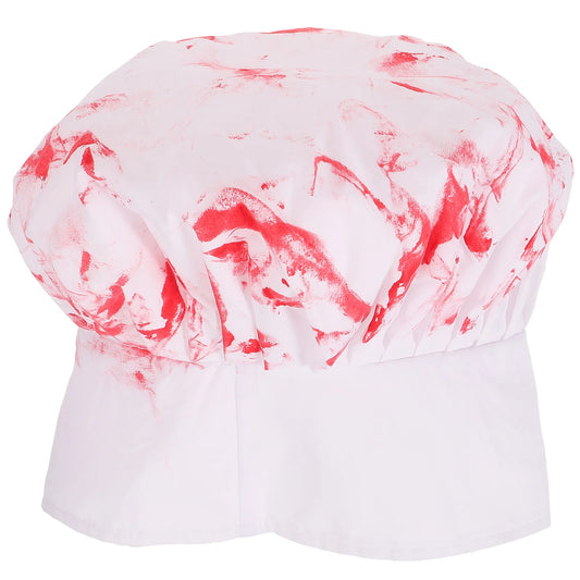 Chapeau de Chef d'horreur, décorations de fête effrayantes pour Halloween, chapeaux sanglants, Costume de vêtements