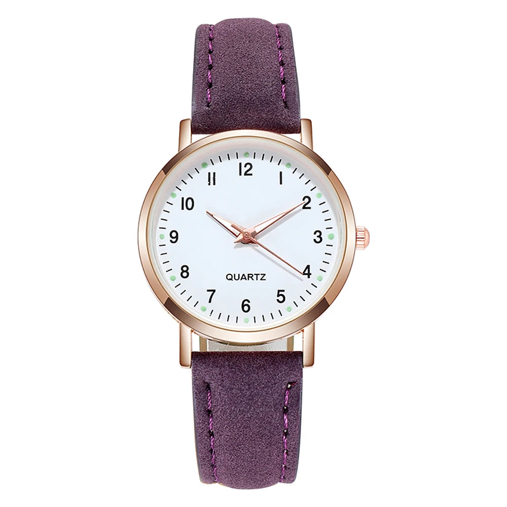 montre pour femme mode décontracté Simple Vintage petit cadran Quartz