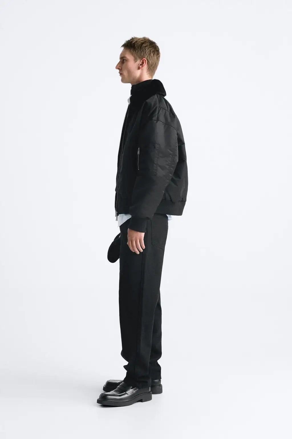 8281/657 Col en fourrure d'hiver pour veste en coton épais pour hommes 8281657 manteaux de veste d'hiver