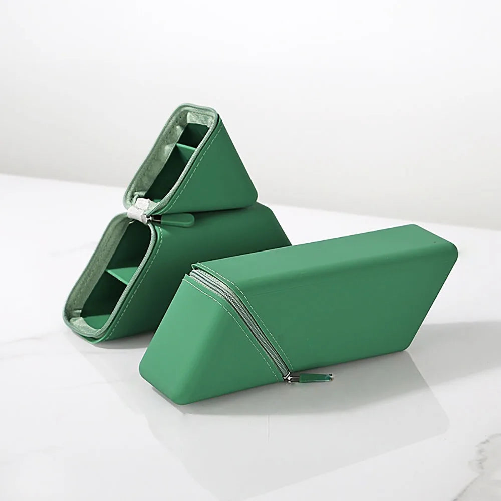 Porte-stylo pliable en Silicone,