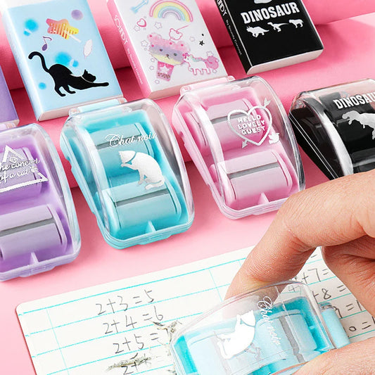 Gommes de papeterie créatives