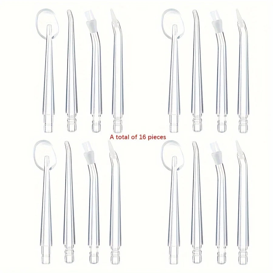 HAOYUNMA Kit d'Hygiène Dentaire, Comprend des Buses Standard et Orthodontiques 16 PIECES