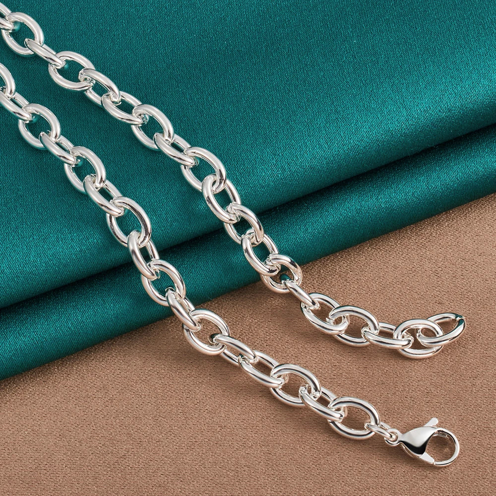 DOTEFFIL 925 pendentif étoile en argent Sterling 18 pouces chaîne collier pour femme mariage fiançailles bijoux de mode
